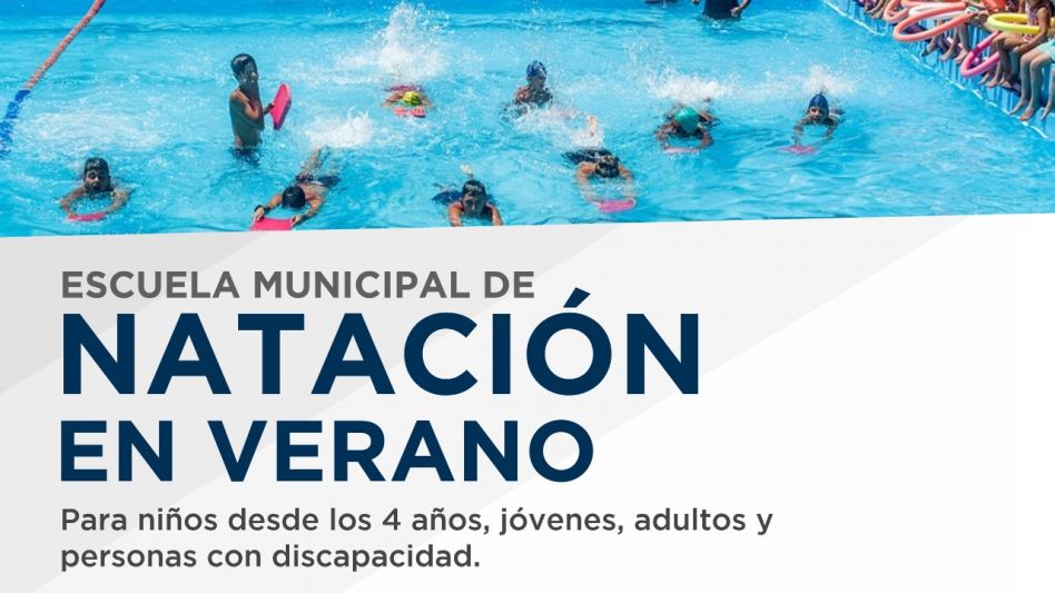 Se encuentra abierta la inscripción para la Escuela Municipal de Natación en verano