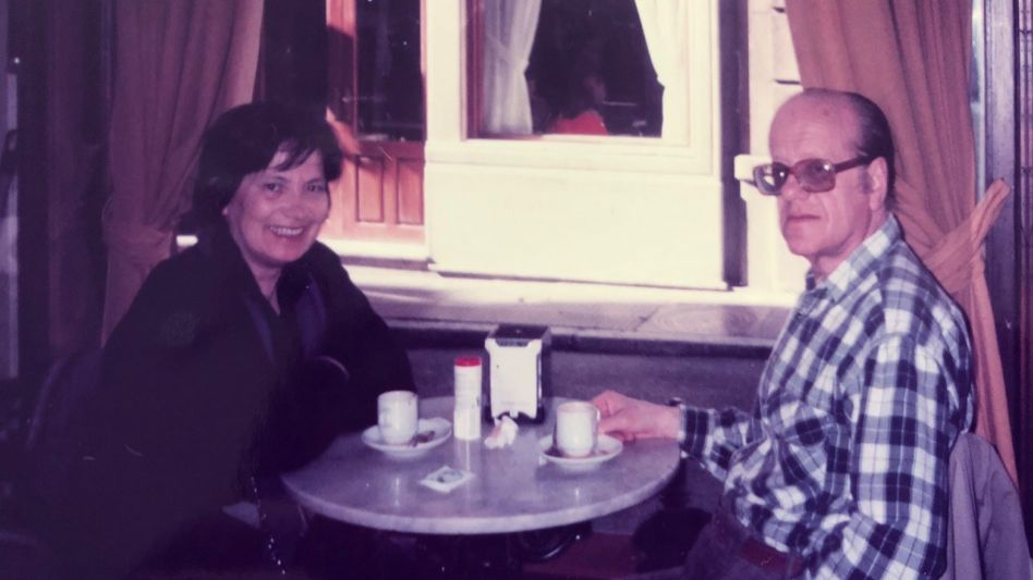 Café de Madrid, un año de morir Juan Antonio Carrau y su esposa  Margarita. 