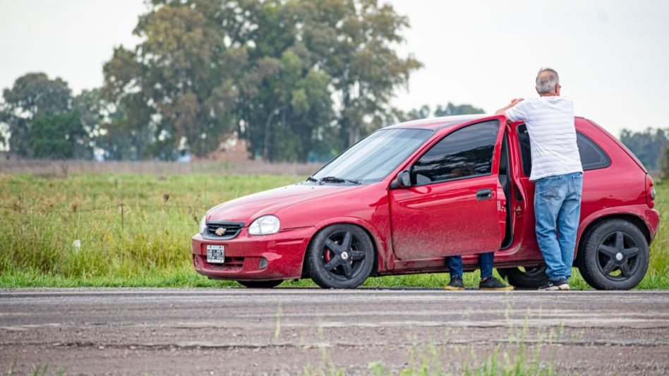 Un joven que vive en Sierras Bayas guiaba el auto involucrado en este fatal siniestro de tránsito. NICOLÁS MURCIA