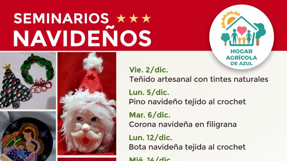 Seminarios navideños en el Hogar Agrícola