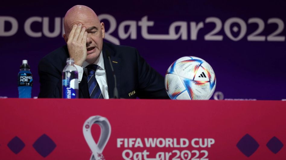 Infantino defendió a Qatar de las críticas: "Me siento árabe, gay y trabajador migrante"