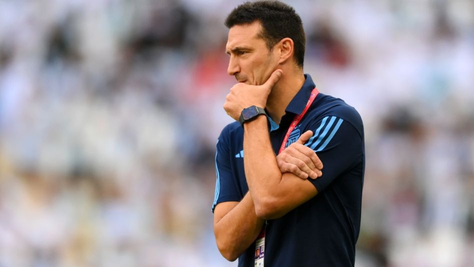 Scaloni: "Todavía tenemos dos partidos y los vamos a sacar adelante"