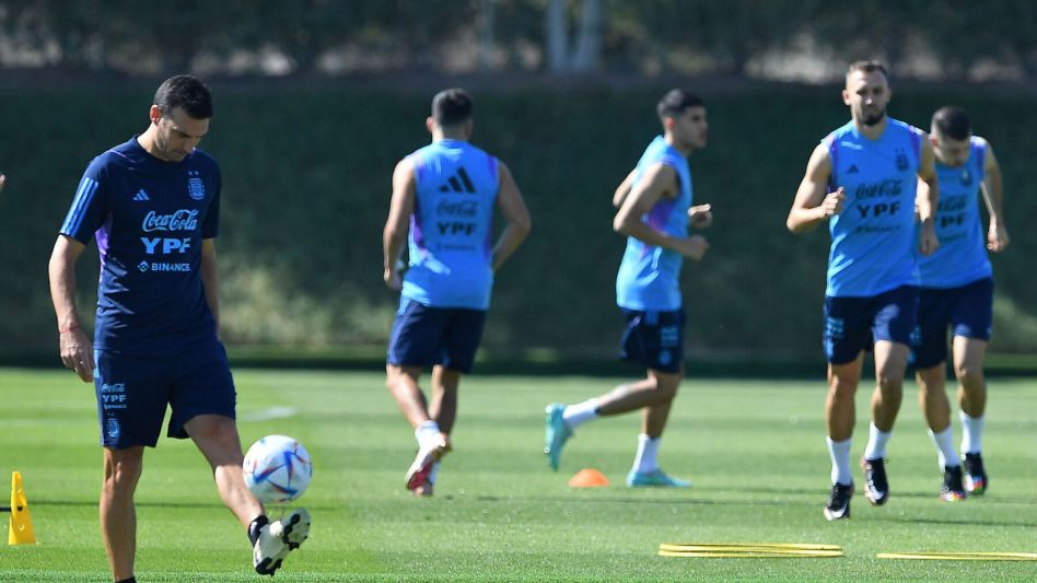 Argentina piensa en México y Scaloni analiza cambios