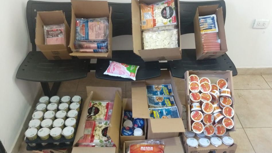 Infracción y decomiso de mercadería a transporte de alimentos