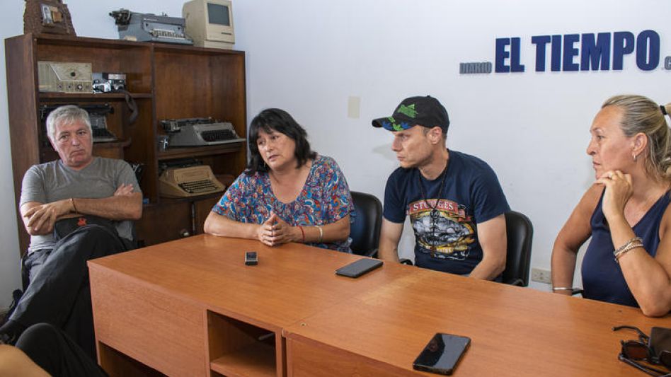 Marcelo Diab y Gladis Basualdo del Círculo árabe, Mauricio Brown del Ballet de la Dulce Vida y Sandra Rott de zumba dialogaron con EL TIEMPO  NACHO CORREA    