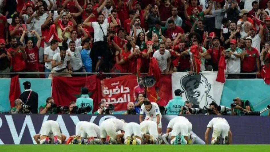 Marruecos le ganó a Bélgica y quedó puntera en su grupo