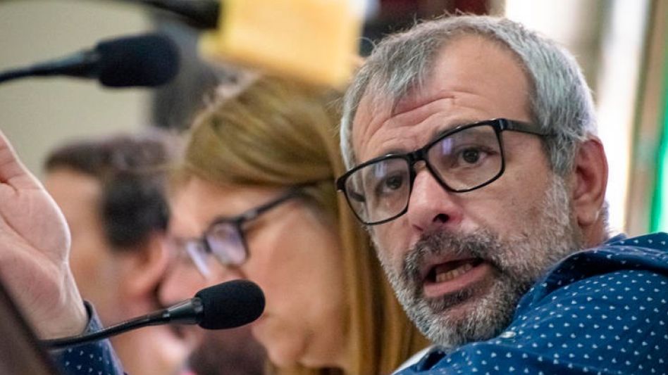 El concejal Joaquín Propato, del Frente de Todos, habló sobre la denominada Causa Cementerio. ARCHIVO/EL TIEMPO/NACHO CORREA