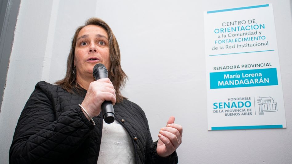 Lorena Mandagarán, la senadora azuleña de GEN-Juntos. ARCHIVO/NACHO CORREA
