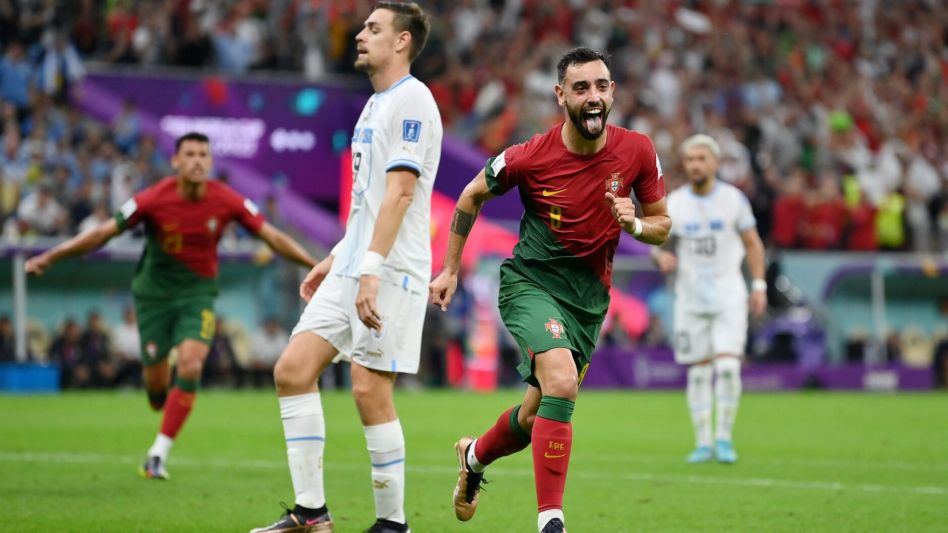 Portugal golpeó a Uruguay y se metió en octavos