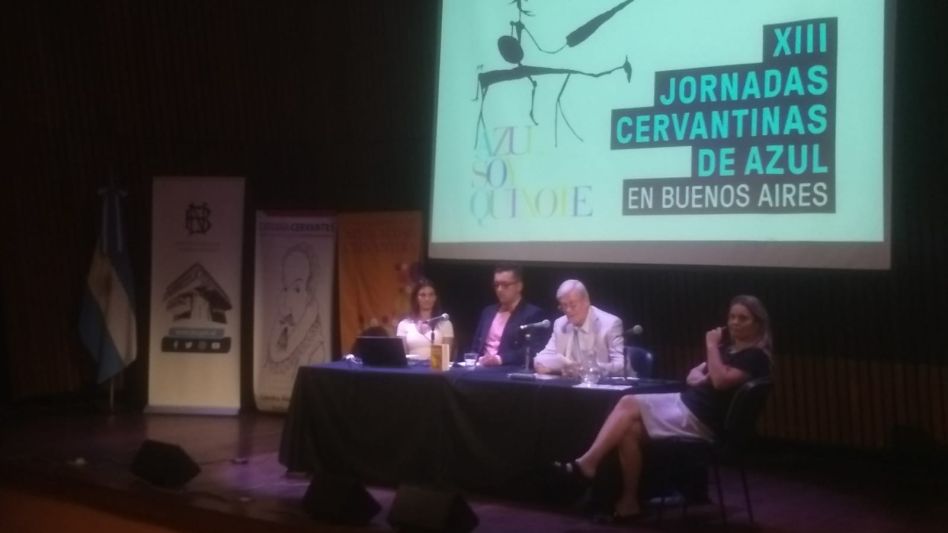 Ponencia azuleña en las Jornadas Cervantinas: "Un Quijote al aire"