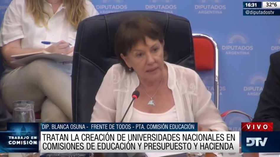 Diputados debatió la creación de cinco universidades nacionales