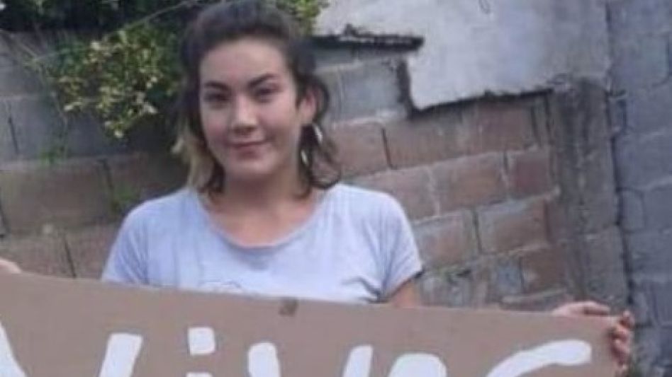 Valentina Galllina, la joven asesinada. Su mamá, años atrás, también había sido víctima de un femicidio. ARCHIVO/EL TIEMPO