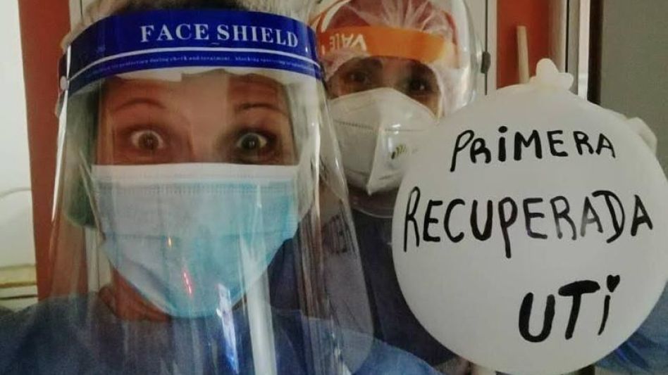 Y un día pudieron alegrarse en la UTI del Pintos: ya podían contar con el primer paciente recuperado de Covid.