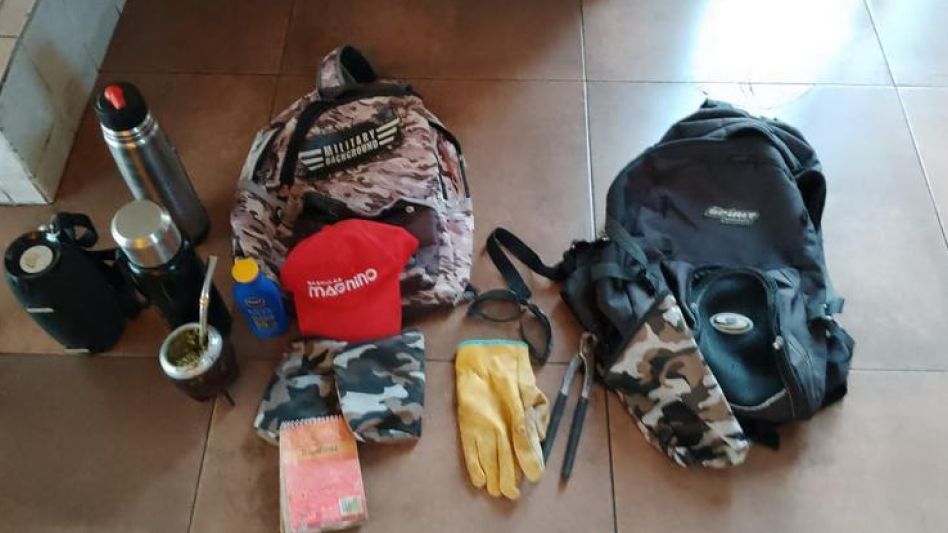Los elementos robados durante este hecho; y que la Policía recuperó cuando ayer retuvo a cuatro menores. EPDS AZUL/PBA