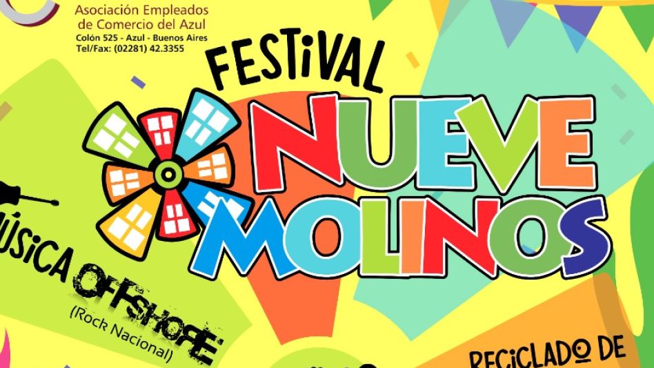 Nueve Molinos en la Plaza Florentino Ameghino