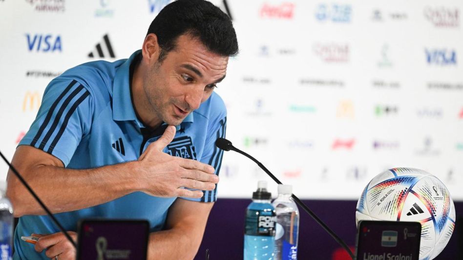 Scaloni sobre Lio: "El mejor de todos los tiempos"