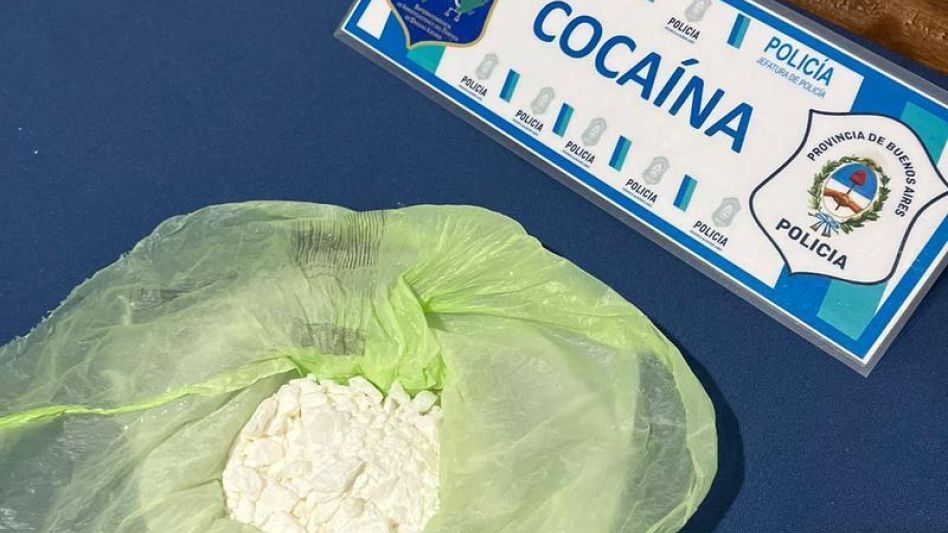 Más de 36 gramos de cocaína se hallaron en poder de la joven cuando personal policial la aprehendió en la vía pública hace tres días.