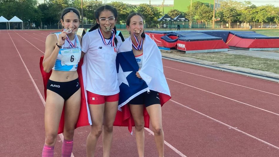 Destacada actuación de Milagros D' amico en el Campeonato Sudamericano Escolar