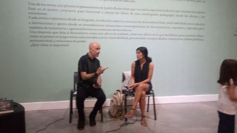   "Espero que de este Colectivo no sea la   primera exposición sino que haya varias más"