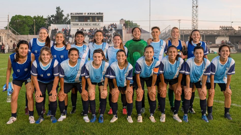 El equipo femenino de Azul jugará contra sus pares de Pergamino. Foto: archivo Nicolás Murcia.