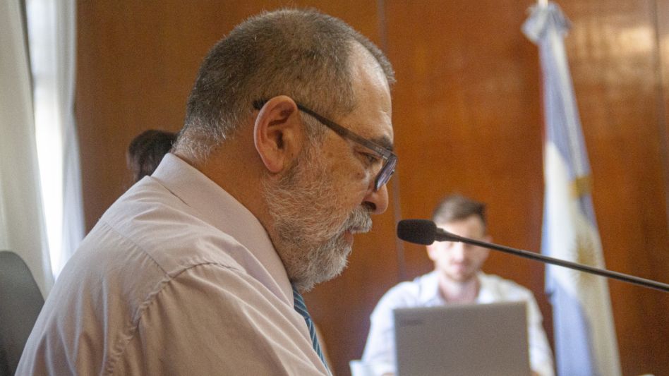 Carlos Bevacqua, durante su alegato en el juicio que derivara en la condena a seis años de prisión para Hermenegildo Gorosito por este siniestro vial. FOTO: NICO MURCIA