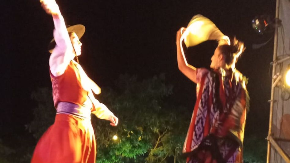 Una gran cantidad de público se sumó a los días de festejo por el Día Nacional de la Tradición que se había postergado por lluvia y finalmente se realizó el pasado fin de semana. GENTILEZA GLADYS BASU