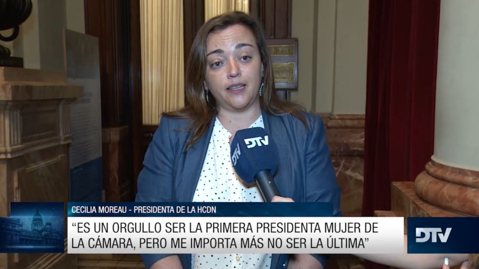 Moreau destacó los consensos obtenidos en la Cámara de Diputados y llamó a resolver diferencias con debate