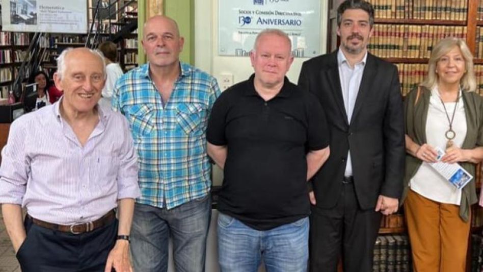 Un banco local hizo una donación para el Complejo Ronco.   GENTILEZA SARA FUSARO 
