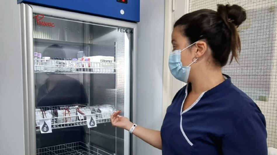 Nuevo equipamiento en el servicio de Hemoterapia del Hospital Pintos 