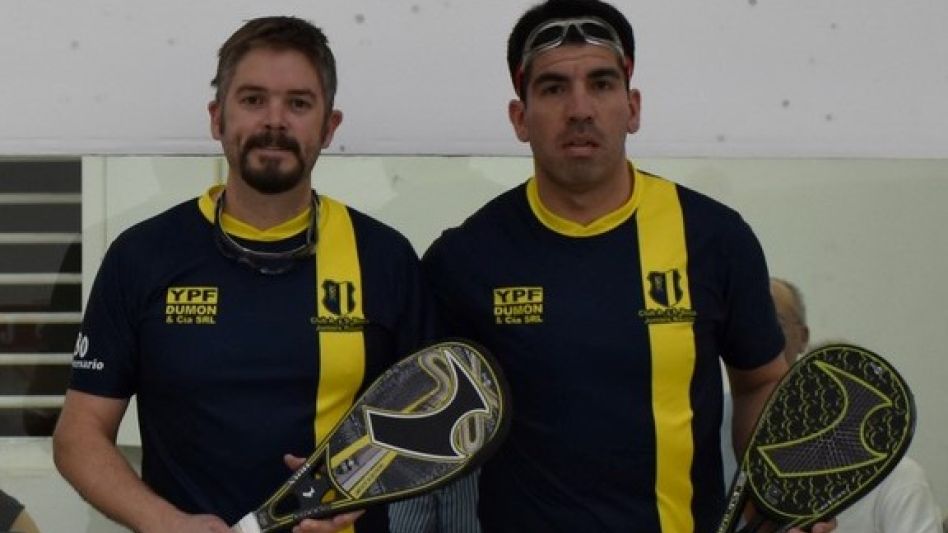 Mariano Suárez (izquierda) y Guillermo Osorio (derecha) no jugarán más para Boca Juniors de Rauch. Foto: FPPBA.