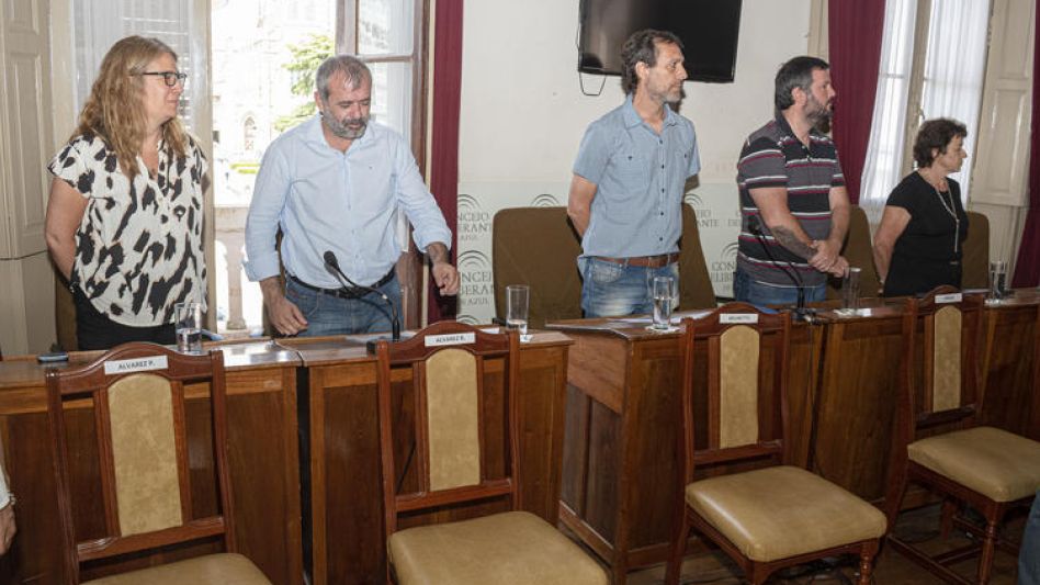  El bloque del Frente de Todos se fracturó tras la sesión extraordinaria del Legislativo en la que se debatieron el Presupuesto 2023 y los proyectos de ordenanzas Fiscal e Impositiva. ARCHIVO/EL TIEMP