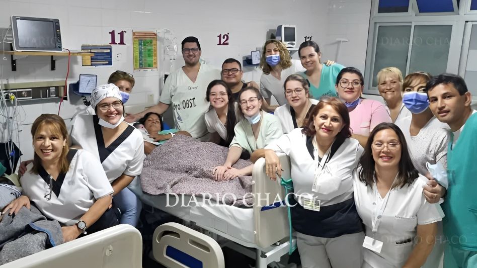 El primer bebé del año se llama Noha y nació en Chaco a las 0.01 de 2023