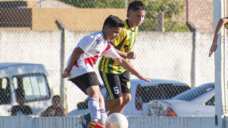 En la categoría Sub 12, Piazza superó a River por 5 a 1. Foto: Nacho Correa.