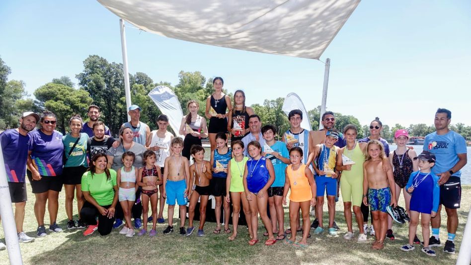 Pasó otra edición del Triatlón Infantil de Azul