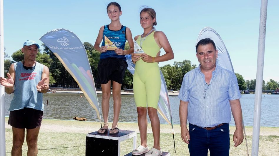 Pasó otra edición del Triatlón Infantil de Azul