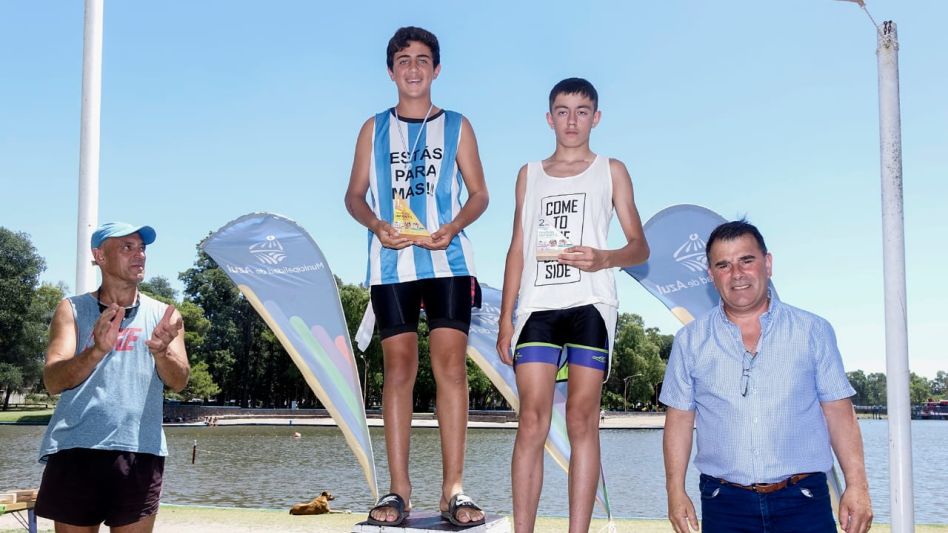 Pasó otra edición del Triatlón Infantil de Azul