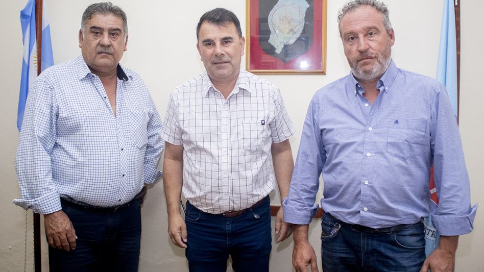 El intendente Bertellys puso en funciones al nuevo Delegado de Chillar