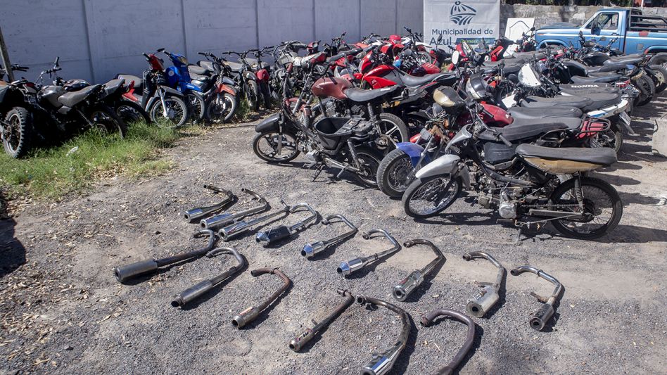 Secuestran 58 motos de diciembre a la fecha