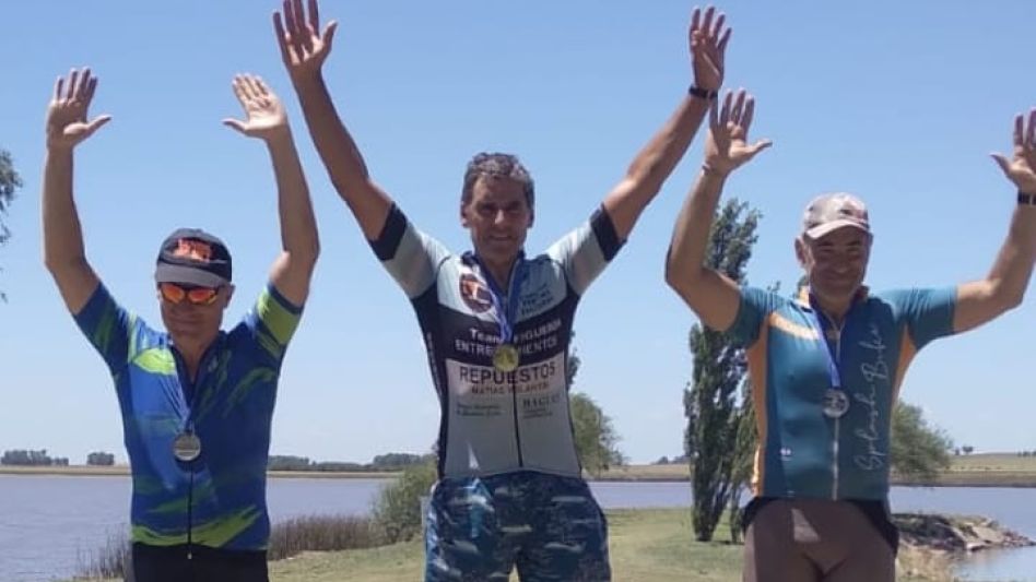Rural bike: azuleños corrieron en Laprida