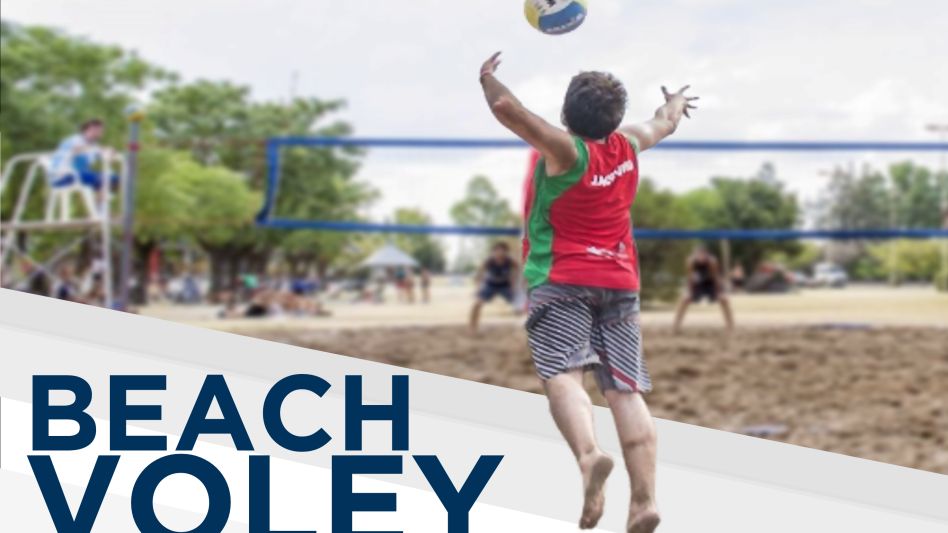 Se viene el Torneo de beach vóley 