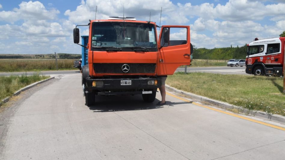 Transportista de nuestra ciudad protagonista de fortísimo choque en Ruta 51 y autopista Fortabat