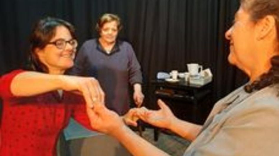 La obra ?Mentiras del Corazón? es una de las piezas que se pone en escena.   