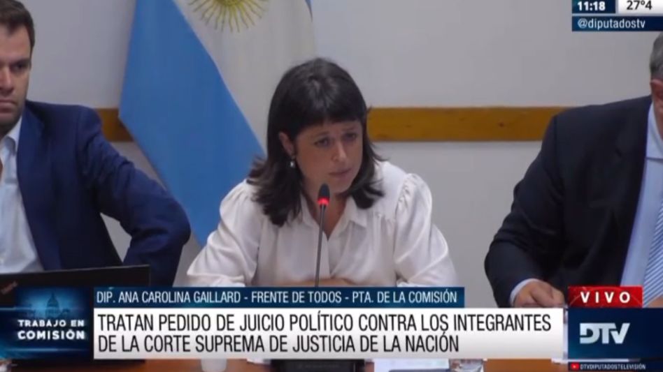  Se inició el debate para promover el juicio político a los miembros de la Corte Suprema de Justicia de la Nación