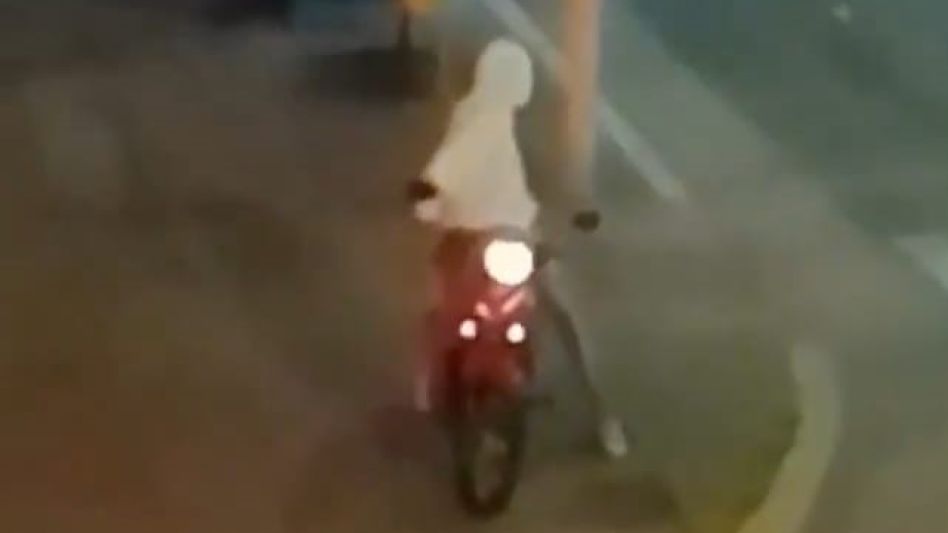 En un video se captó el momento en que la actividad de 