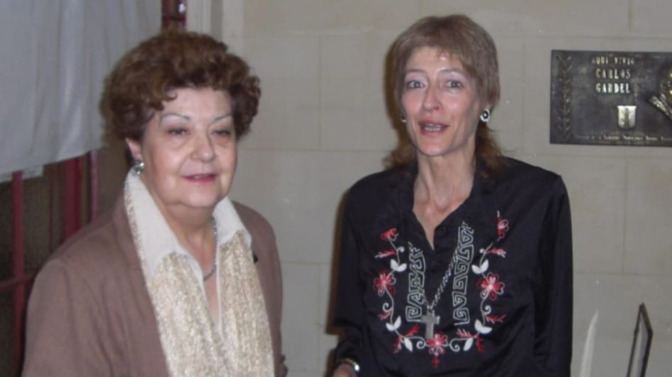 Florángel con su hija, Ana Turón. 