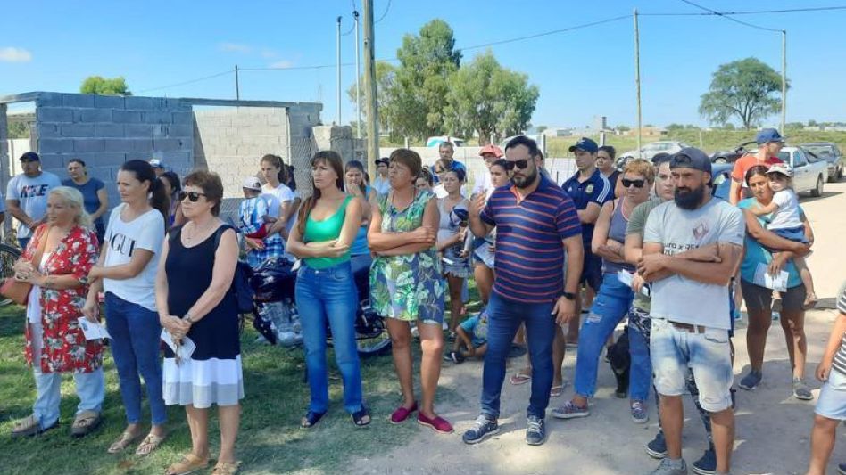 Esta semana se realizó la presentación de las obras ante los vecinos de los barrios San Martín de Porres y Villa Giammatolo.  GENTILEZA/FRENTE DE TODOS