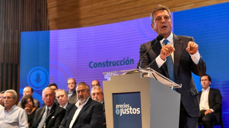 Apoyo de las instituciones privadas al acuerdo de Precios Justos que anunció Massa