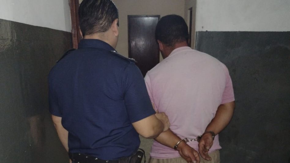 El conductor del rodado, identificado como José Toledo, de 27 años. FOTO: EPDS AZUL
