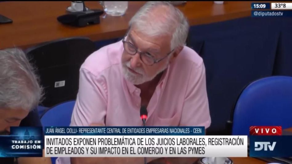 Diputados trataron los juicios laborales y el registro de empleados