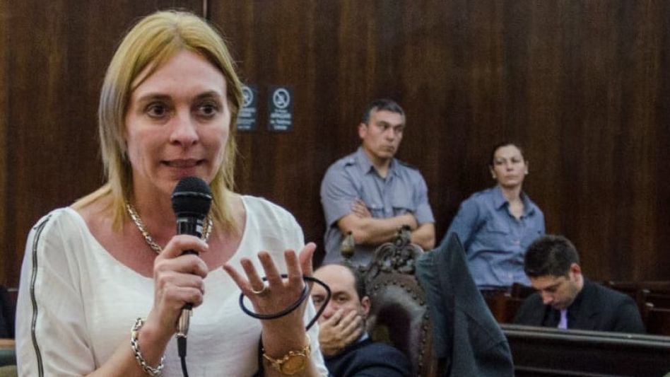 Mariana Mocciaro, una de las defensoras oficiales que tiene Marcos Ramiro Ponce, el acusado del femicidio de su pareja. NACHO CORREA/ARCHIVO/EL TIEMPO